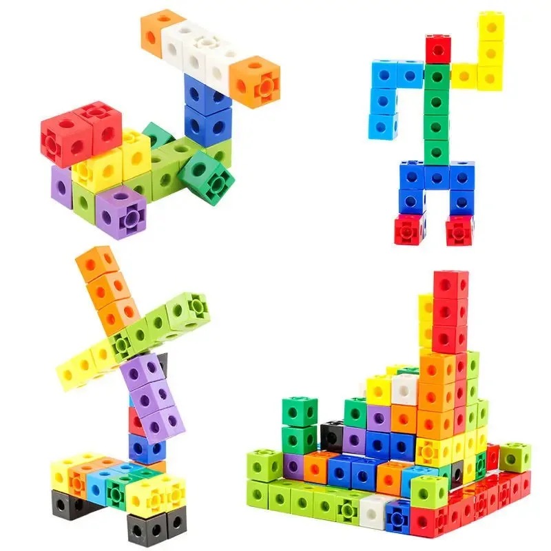 Brain Teaser Cube - Ensemble de 100 cubes de liaison,