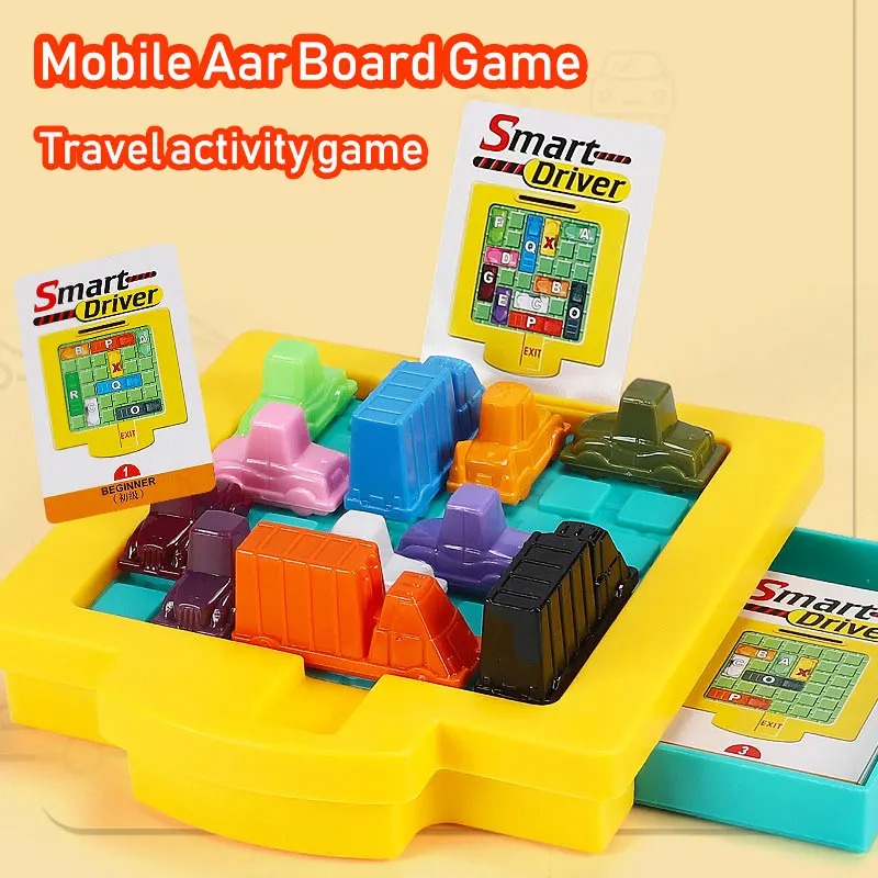 Kids Education Desk - Jeu de logique Traffic Jam, puzzle
