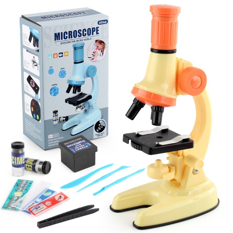 Kids Definition Of Education - Microscope scientifique pour enfants LED haute