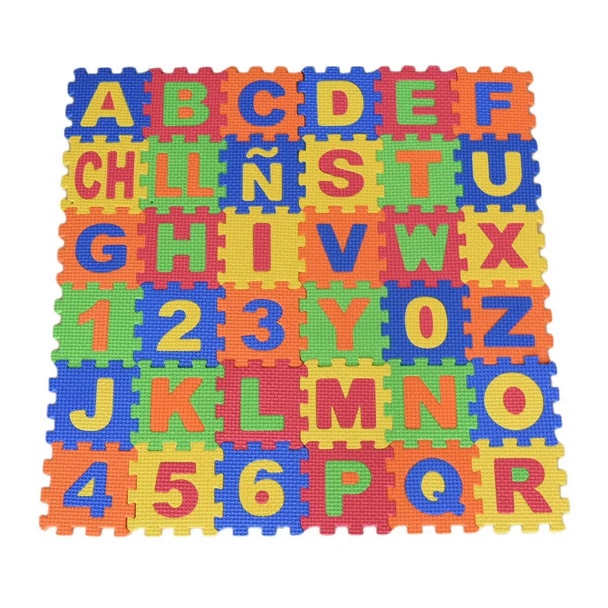 Number Puzzle Foam - Tapis de jeu 36 pièces 9cm