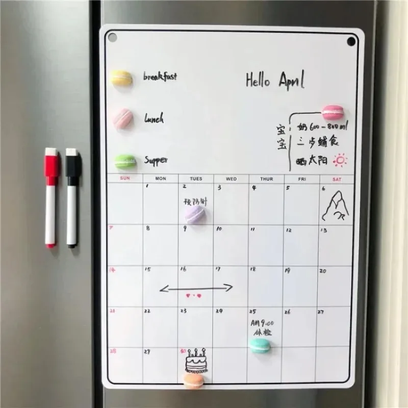 Magnetic Letter Board - Autocollant Magnétique pour Réfrigérateur, Tableau de