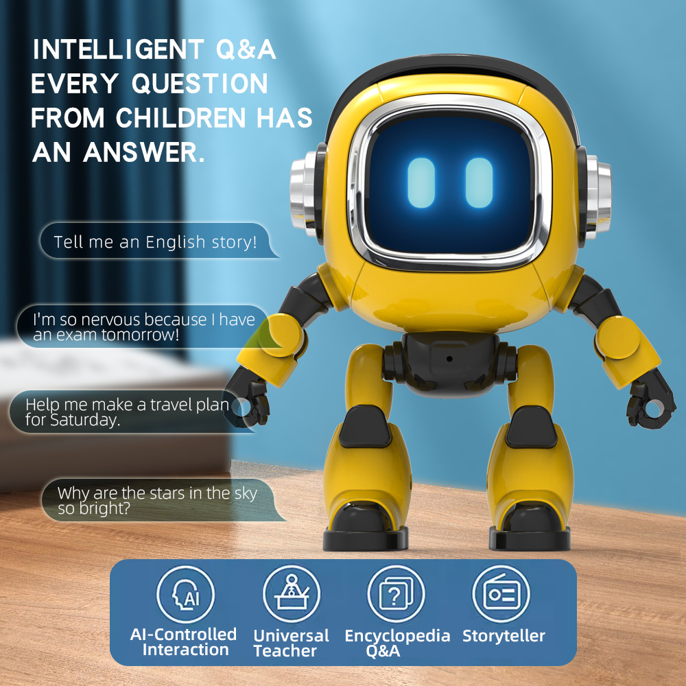 Kids Education Toy - Robot vocal intelligent DeepSeek AI, contrôleur