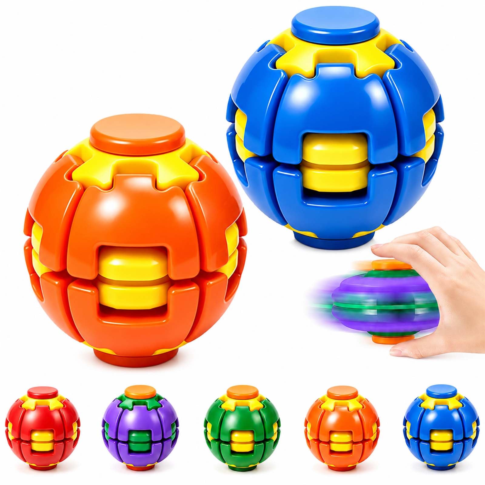 Kids Education Desk - Fidget Spinner Magic Ball Cube, jouet