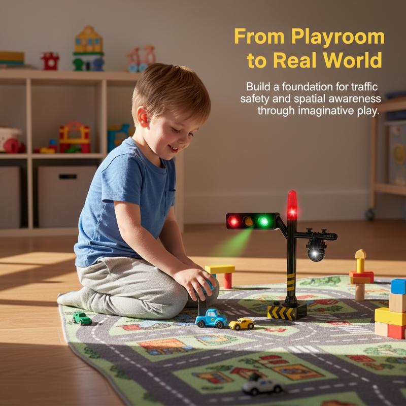 Kids Education Desk - Mini-roue de signalisation éducative pour enfants,