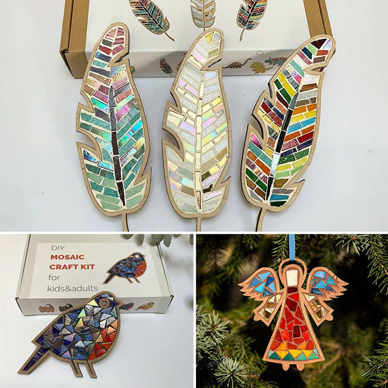 Free Educational Games For Kids - Kit de mosaïque DIY pour sous-verres,