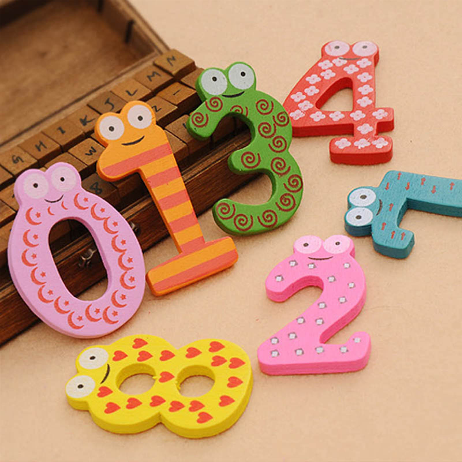 Magnetic Letter Board - Lettres magnétiques chiffres Alphabet ABC 123