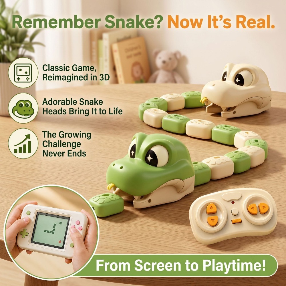 Free Educational Games For Kids - Jouet Serpent Magnétique Télécommandé Compétitif pour