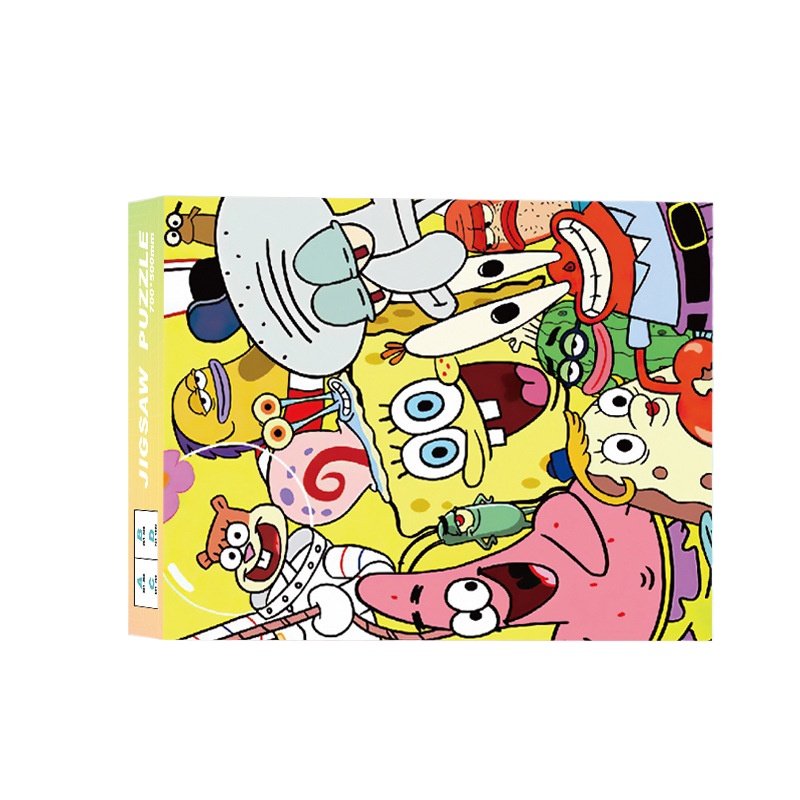 Free Educational Games For Kids - Puzzle de 1000 pièces Bob l'éponge