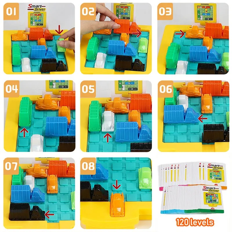 Jeu de logique Traffic Jam, pu - Kids Education Desk avis et prix