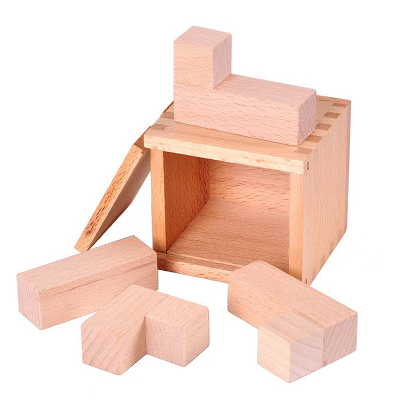 Boîte de puzzle en bois pour a - Brain Teaser Cube avis et prix