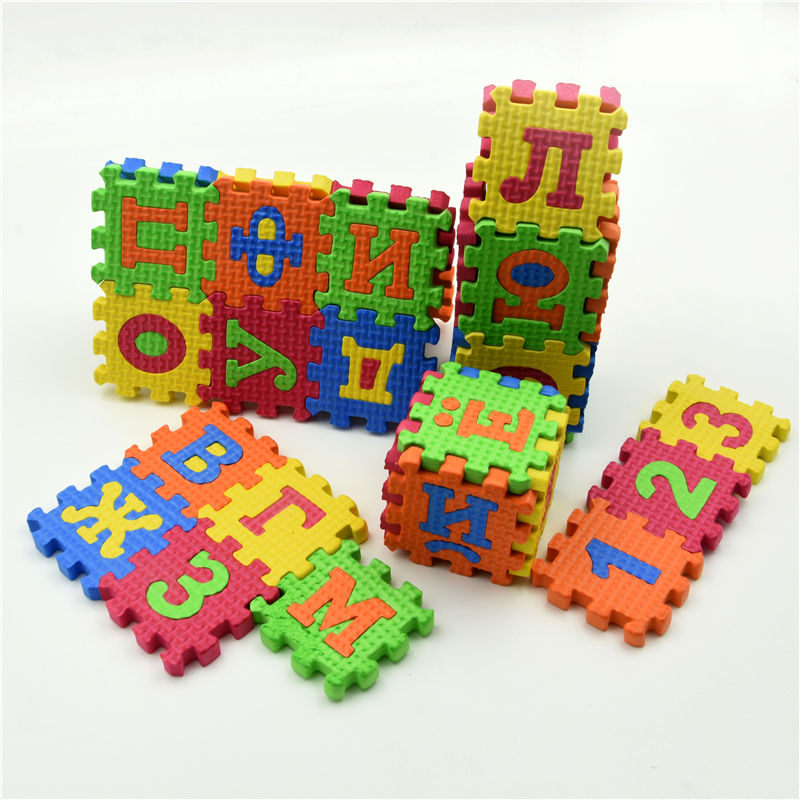 Mini tapis russe en mousse EVA - Number Puzzle Foam avis et prix