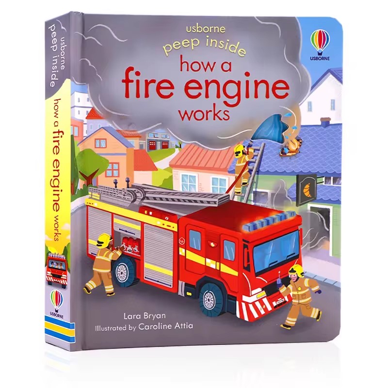 Usborne Peep Inside How A Fire - Kid Education avis et prix