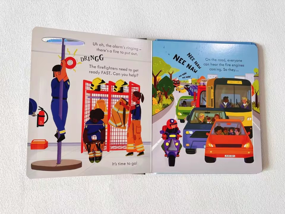 Usborne Peep Inside How A Fire - Kid Education avis et prix