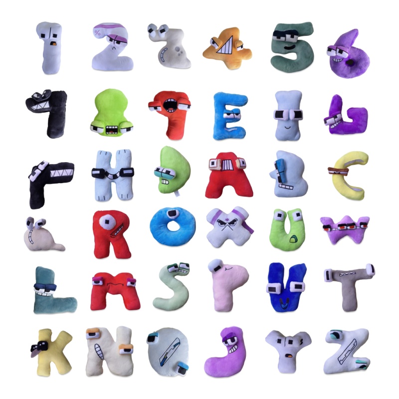 Ensemble de 26 jouets en peluc - Kids Education Alphabet Numbers avis et prix