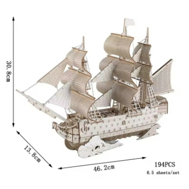 Jouets de bateau à voile 3D, P - Kids Education Desk avis et prix