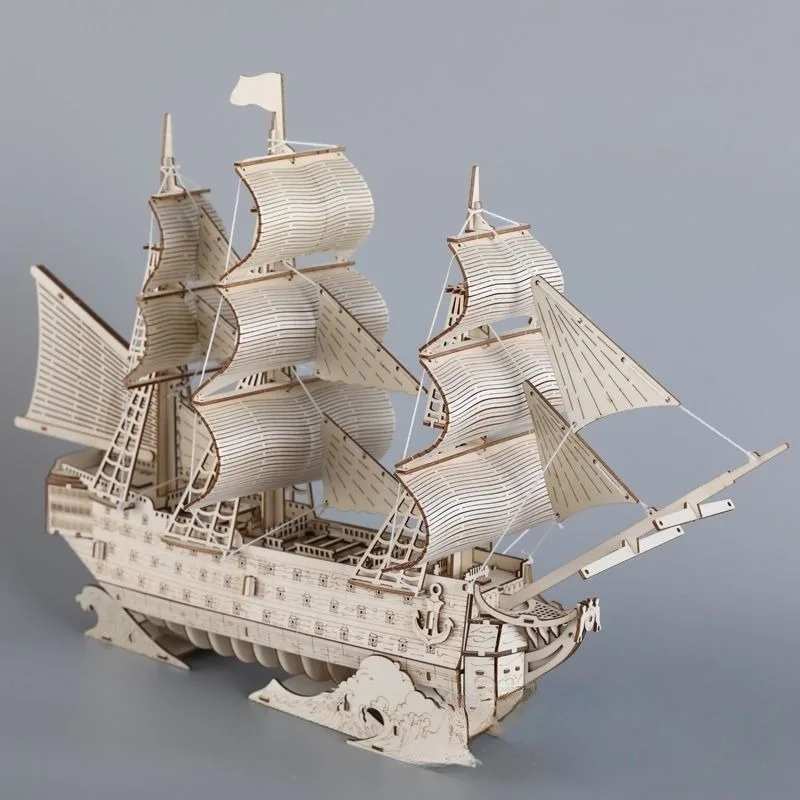 Jouets de bateau à voile 3D, P - Kids Education Desk avis et prix
