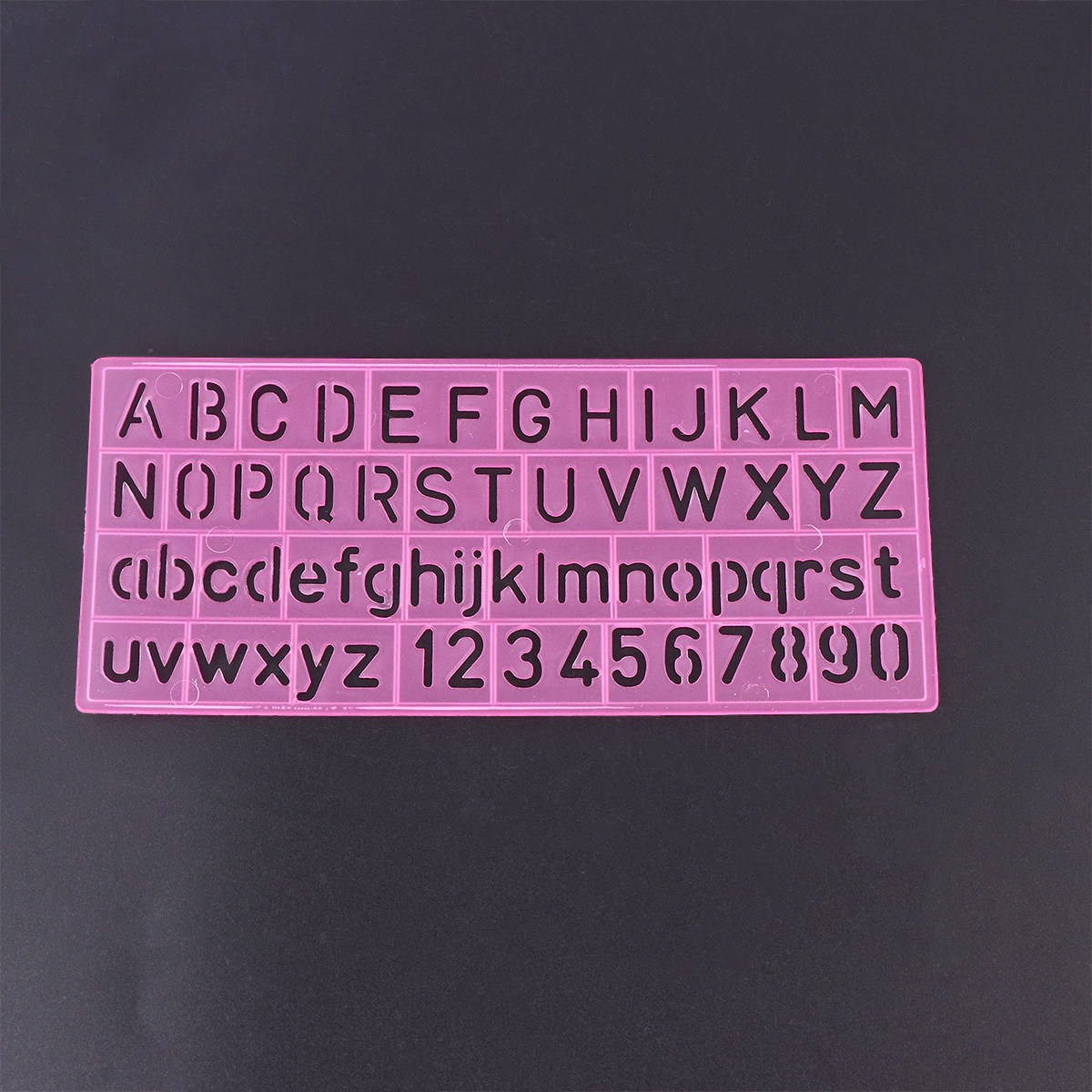 4 pièces de règles en plastiqu - Kids Education Alphabet Numbers avis et prix