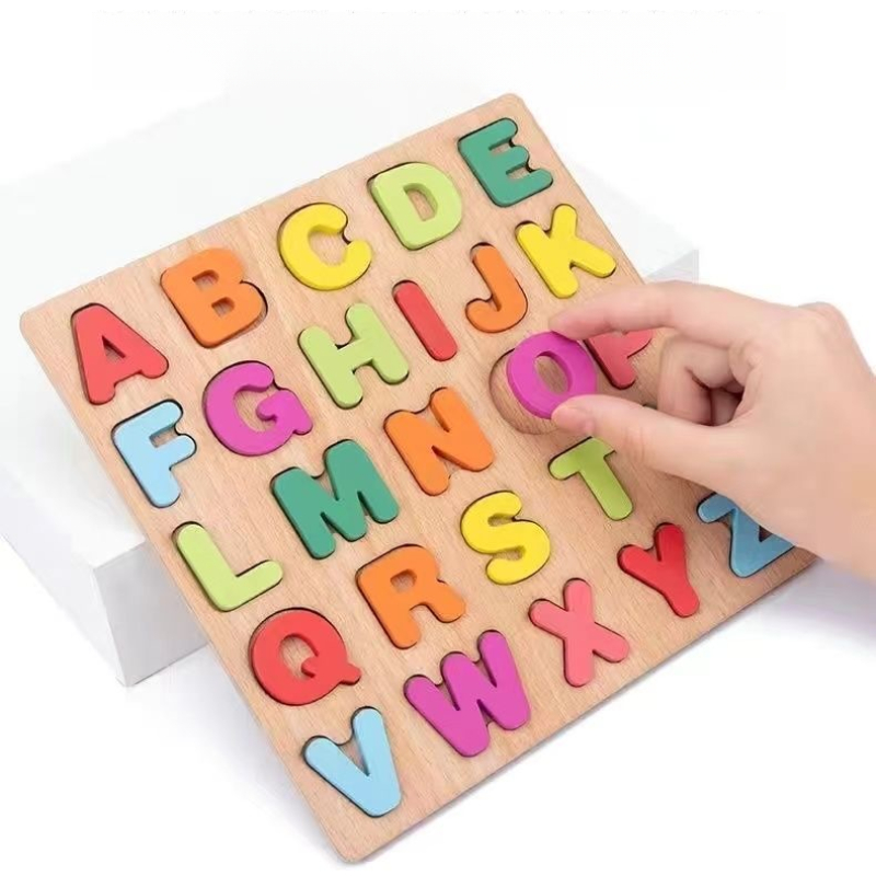 Alphabet en bois Puzzle consei - Kids Education Alphabet Numbers avis et prix