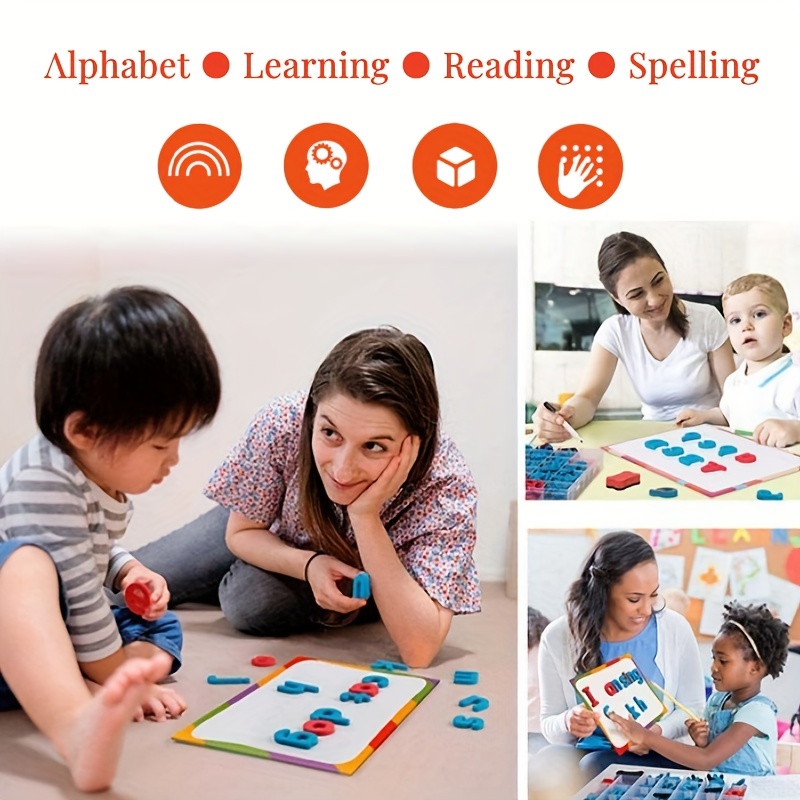 Autocollants magnétiques lettr - Kids Education Alphabet Numbers avis et prix