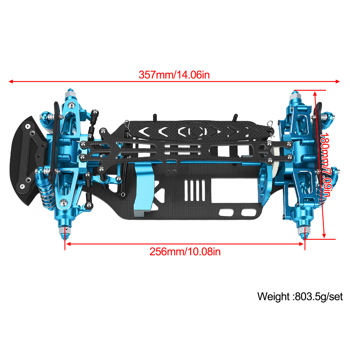 Kit de châssis en aluminium et - Tamiya Model Rc Car avis et prix
