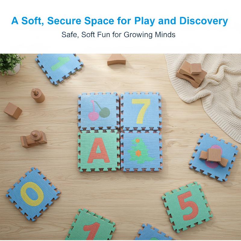 Tapis de jeu en mousse PE embo - Number Puzzle Foam avis et prix