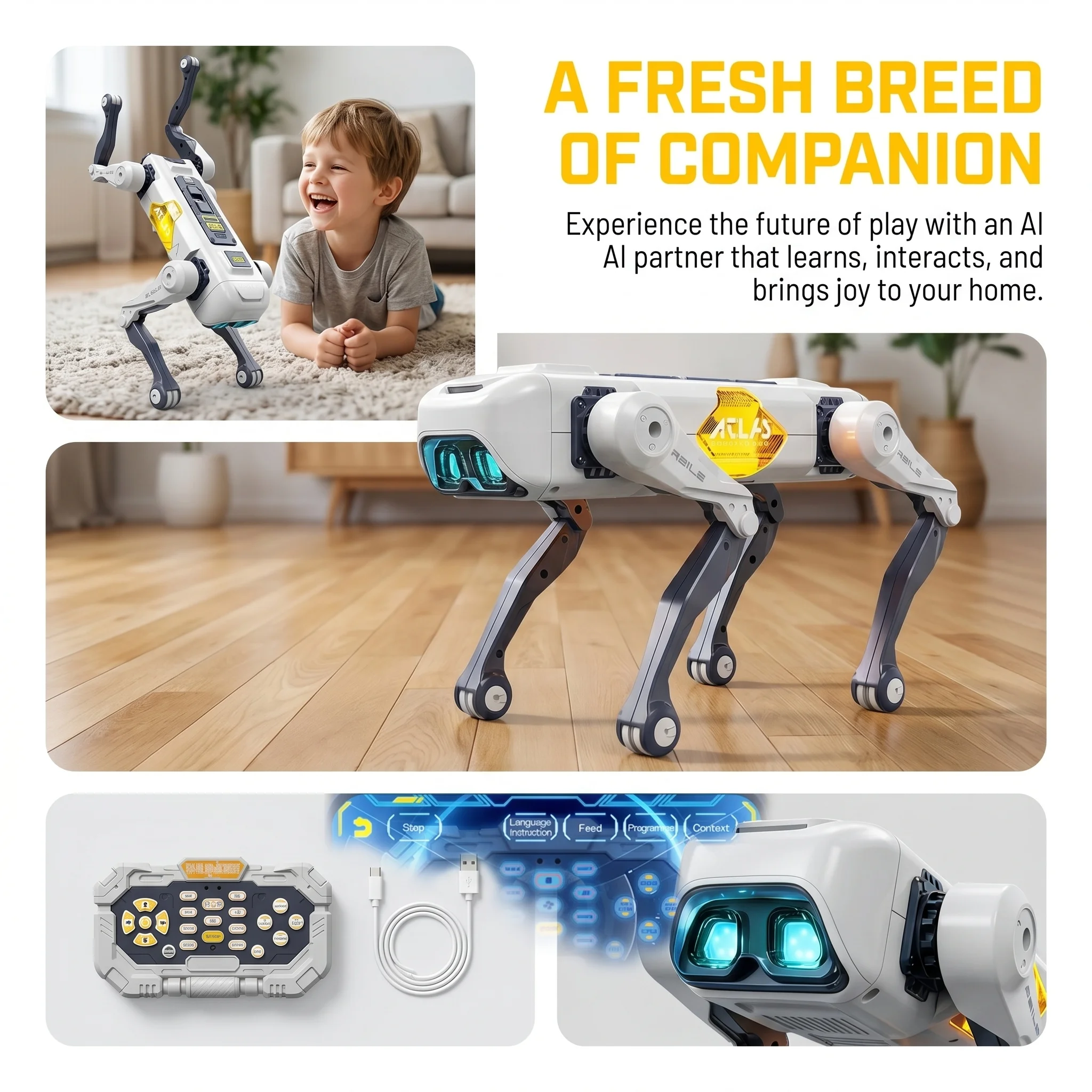 Robot chien intelligent IA, co - Free Educational Games For Kids avis et prix