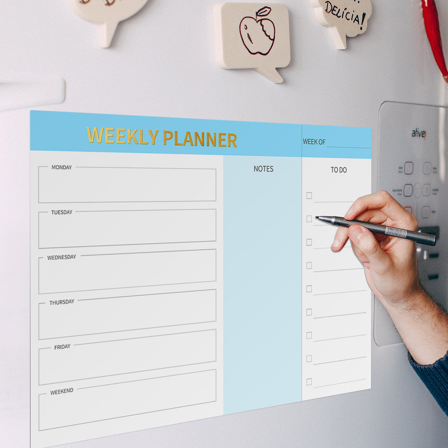 Planificateur hebdomadaire mag - Magnetic Letter Board avis et prix