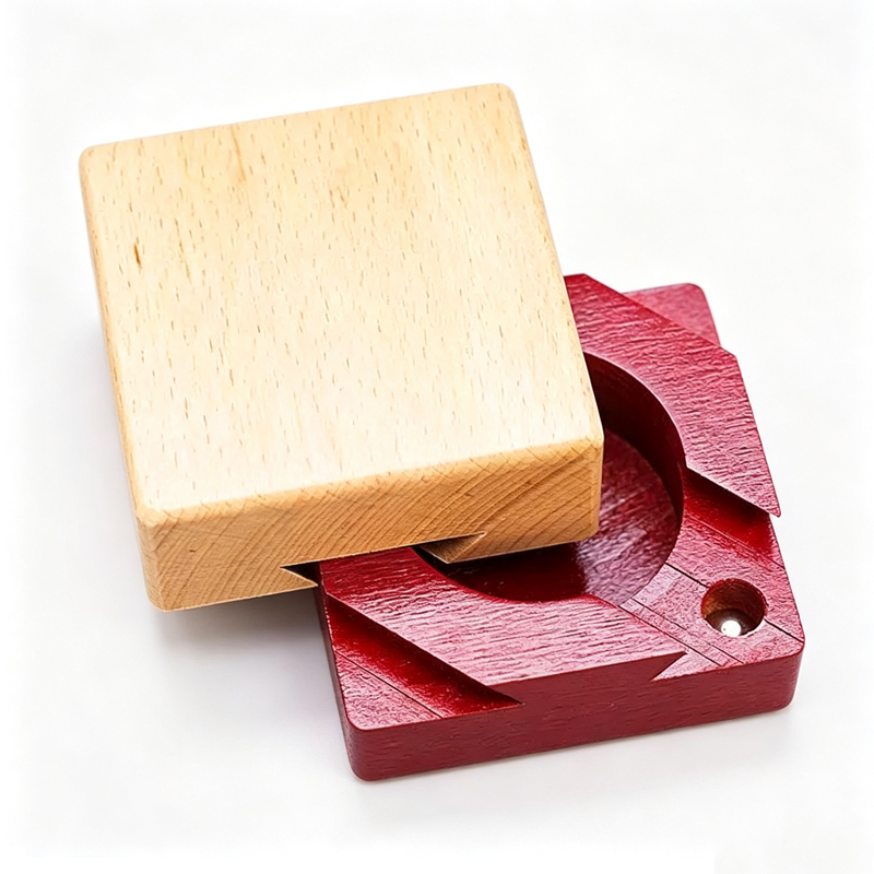 Boîte à puzzle en bois avec co - Brain Teaser Cube avis et prix